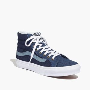 Madewell x Vans Denim high tops